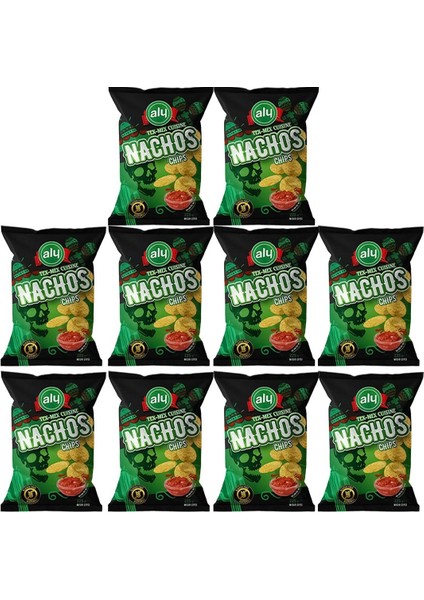 Nachos Glutensiz Mısır Cipsi 10 x 225 gr