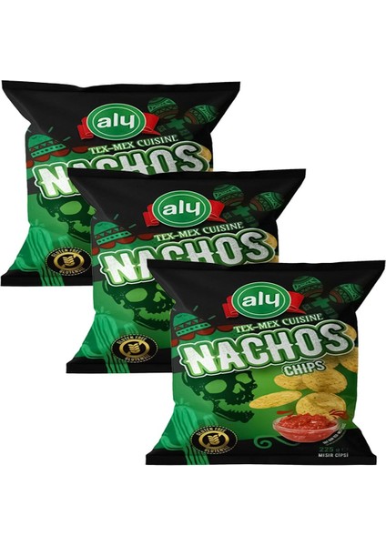 Nachos Glutensiz Mısır Cipsi 3 x 225 gr