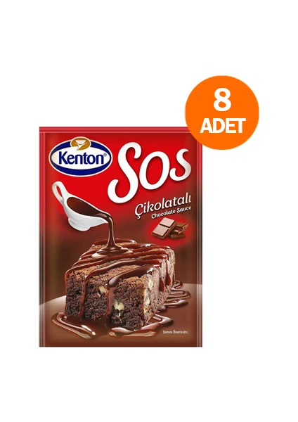 Çikolatalı Sos 128 gr (8 Adet)