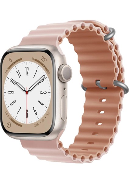 Apple Watch 42-44-45-49MM Krd-28 Ocean Çift Renkli Rose Kordon fiyatları