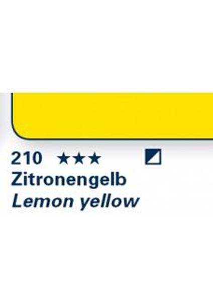 Calligraphy Gouache 20 Ml. Tüp Guaj Boya 210 Lemon Yellow