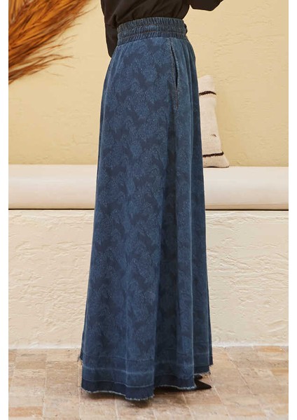 2215-EFSANEM Mevlana Etek Koyu Mavi modelleri