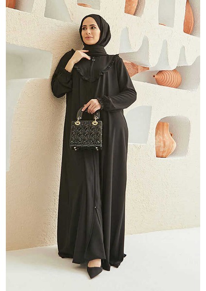 6619-FIRFIRLI Ferace Siyah