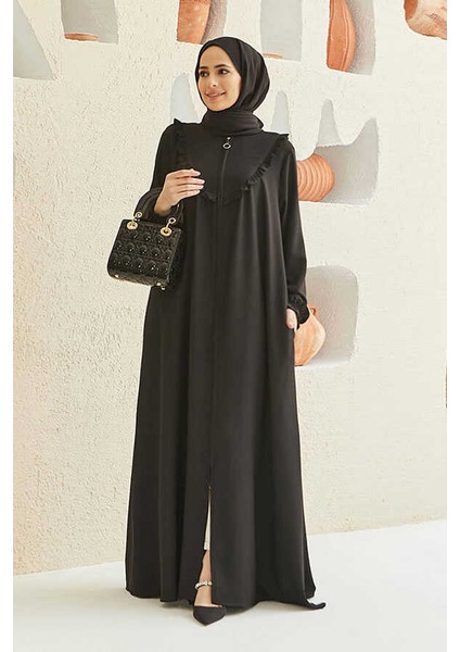 6619-FIRFIRLI Ferace Siyah