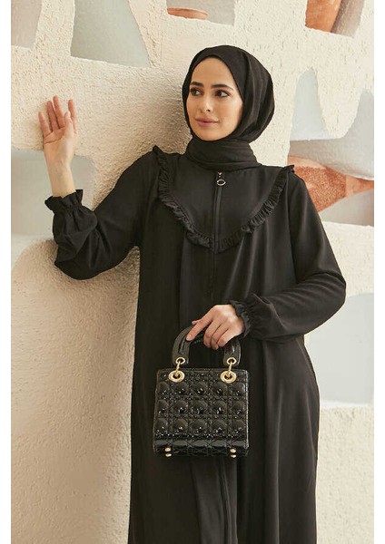 6619-FIRFIRLI Ferace Siyah