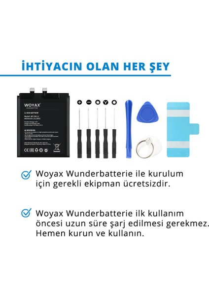 by Deji Xiaomi Mi 11 Uyumlu Mucize Batarya / Bm4x