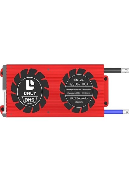 Daly Lifepo4 Bms 12S 100A Balanslı – Ortak Port – Ntc’li