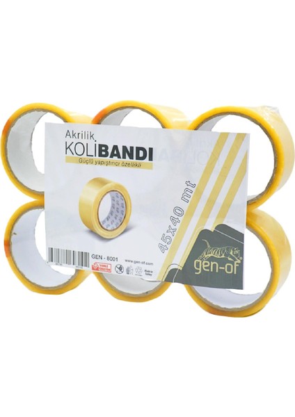 Koli Bandı 45X40 Metre 12 Adet