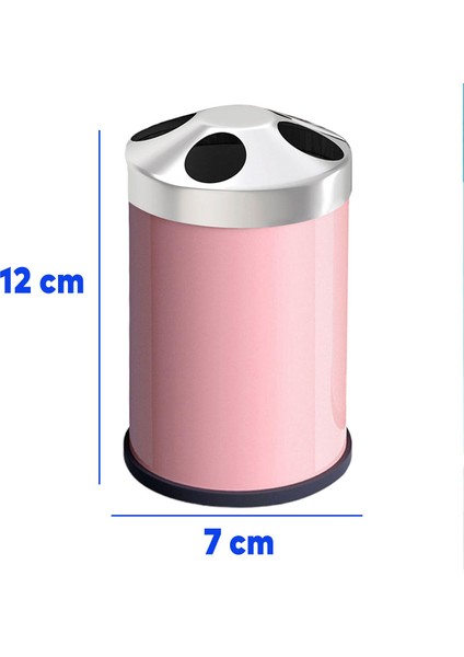 Set Üstü Diş Fırçalık Banyo Metal Diş Fırçası Kabı Kutusu Pembe modelleri