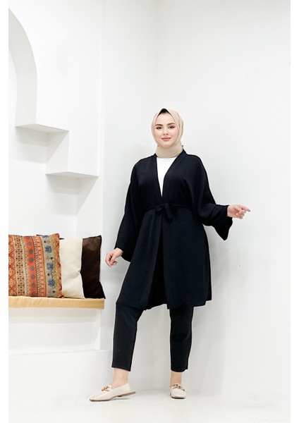 Cng Moda Kuşaklı Aerbin Spor Kimono