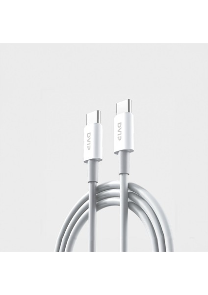 Dvıp L36 6A 120W Type-C To Type-C 1m Süper Hızlı Data ve Şarj Kablosu