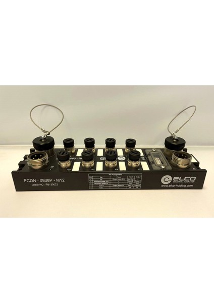 FCDN-0808P-M12 IP67 Genişletilebilir Dağıtılmış G/ç Modülleri modelleri