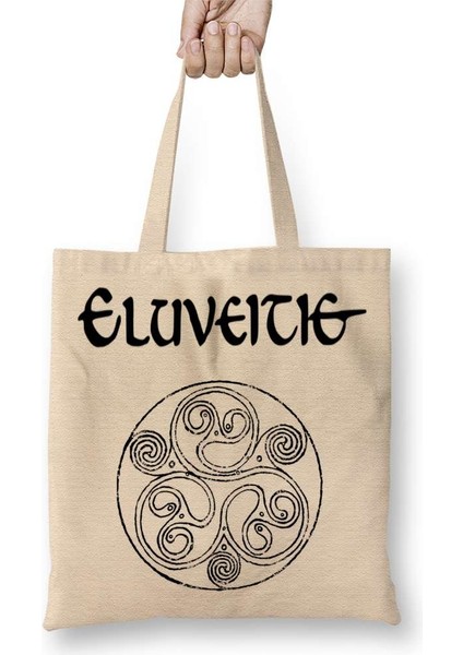 Eluveitie Korpiklaani Ensiferum Finntroll Arkona Trollfest Wintersun Bez Çanta Uzun Saplı