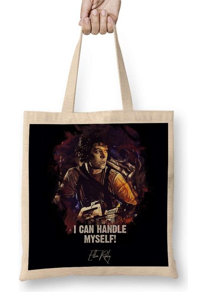 I Can Handle Myself Ellen Ripley Bez Çanta Uzun Saplı