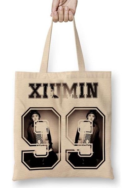Exo Xiumin Bez Çanta Uzun Saplı