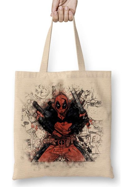 Deadpool Marvel Franciss Bez Çanta Uzun Saplı