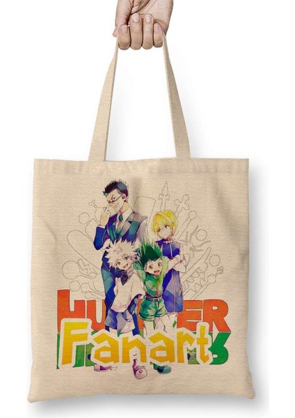 Hunter x Hunter Gon Killua Anime Bez Çanta Uzun Saplı