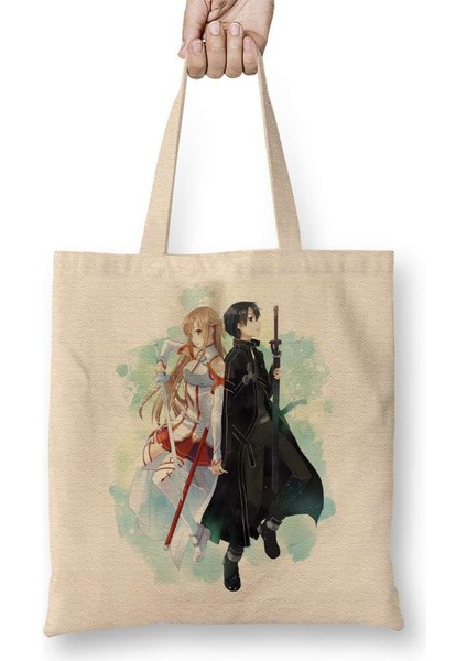 Sword Art Online Death Note One Piece Tokyo Ghoul Miyazaki Bez Çanta Uzun Saplı
