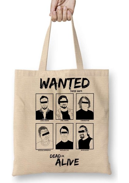 Wanted Dead Or Alive Bez Çanta Uzun Saplı