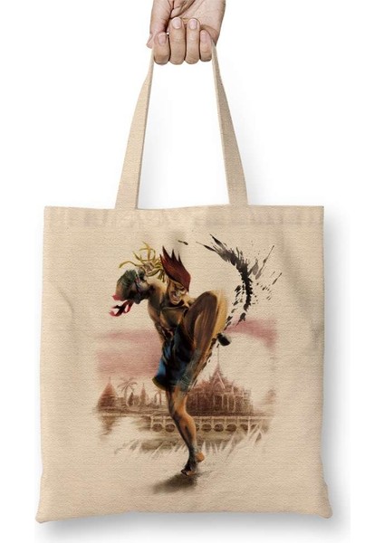 Street Fighter Bez Çanta Uzun Saplı