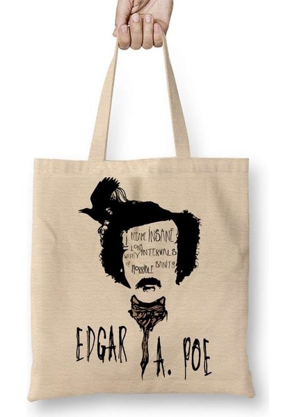 Edgar Allan Poe Bez Çanta Uzun Saplı