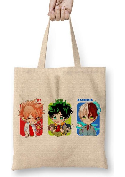 Boku No Hero Academia Naruto Anime Death Note One Piece Bez Çanta Uzun Saplı