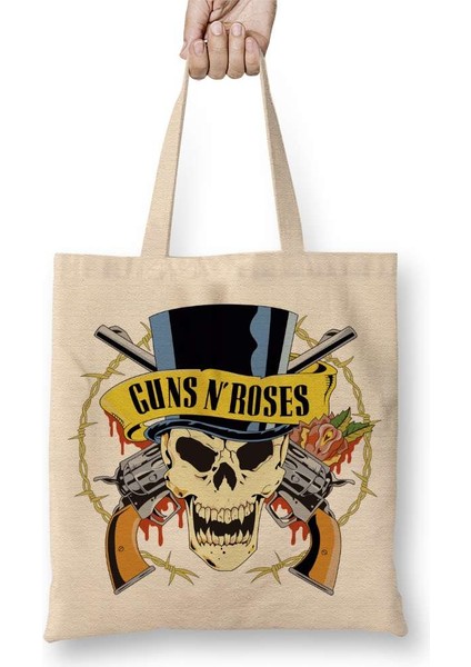 Guns N' Roses Bez Çanta Uzun Saplı