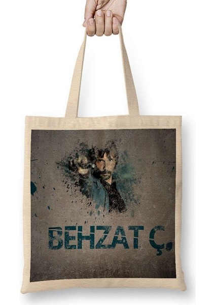Behzat Ç... Bez Çanta Uzun Saplı