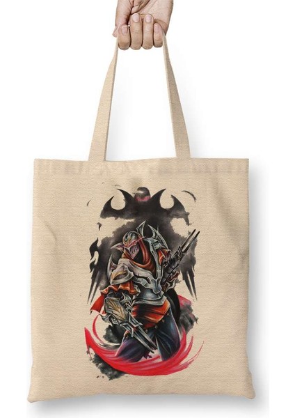 League Of Legends Kled Zed Shuriken Bez Çanta Uzun Saplı