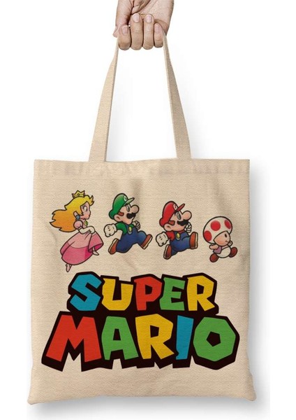 Super Mario Atari 01 Bez Çanta Uzun Saplı