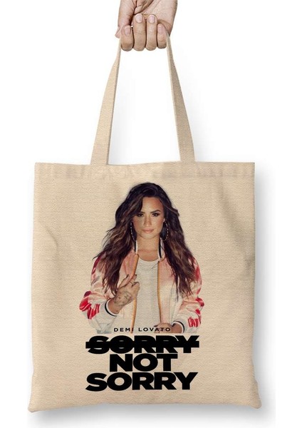 Demi Lovato Sorry Not Sorry Bez Çanta Uzun Saplı