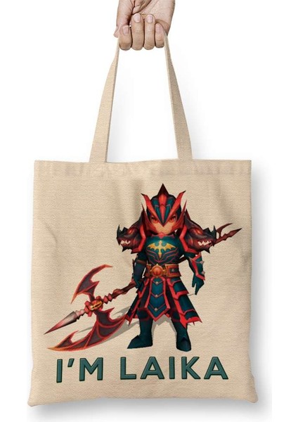 Laika Dragon Knight Fire Summoners War Bez Çanta Uzun Saplı