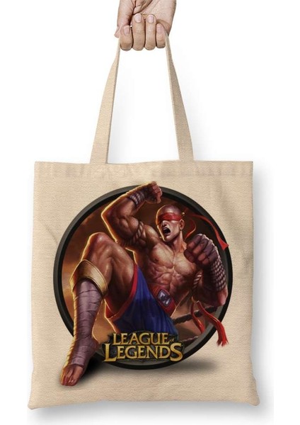 League Of Legends Lee Sin Bez Çanta Uzun Saplı