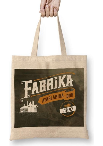 Fabrika Ayarlarına Dön Bez Çanta Uzun Saplı
