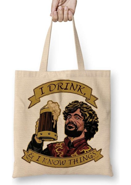 Tyrion Lannister Bez Çanta Uzun Saplı