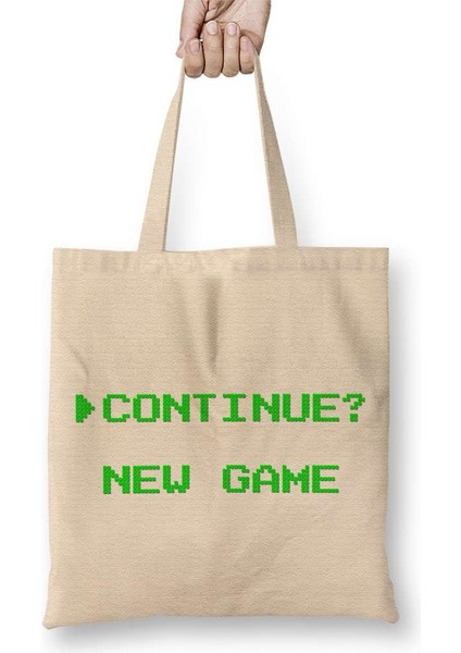 Camiseta Gamer Arcade Bez Çanta Uzun Saplı