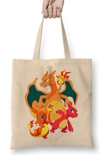 Game Charmander Evolutions Bez Çanta Uzun Saplı