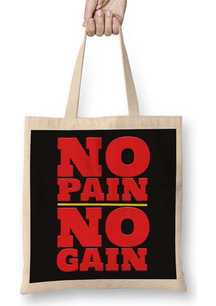 No Pain No Gain 2 Bez Çanta Uzun Saplı