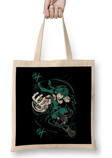 My Hero Academia Deku 02 Bez Çanta Uzun Saplı