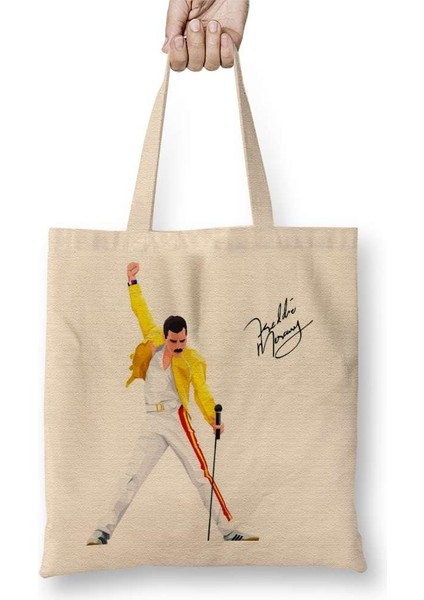 Queen Freddie Mercury Bez Çanta Uzun Saplı