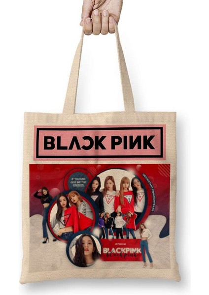 Blackpink 012 Bez Çanta Uzun Saplı