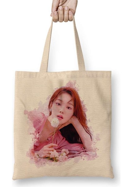 Lee Sung Kyung Bez Çanta Uzun Saplı