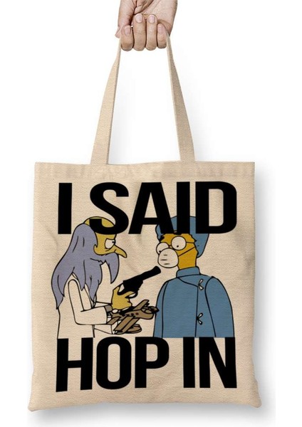 Mr Burns The Spruce Moose Bez Çanta Uzun Saplı