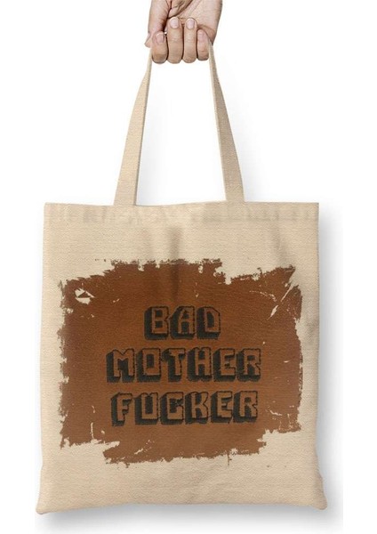 Pulp Fiction Bad Mother Fucker Bez Çanta Uzun Saplı