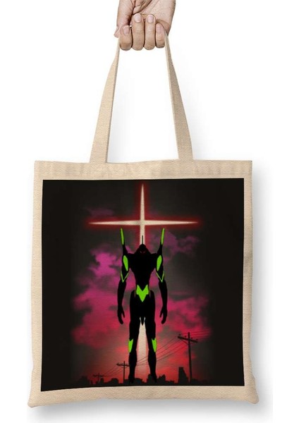 Neon Genesis Evangelion Eva Angel Bez Çanta Uzun Saplı