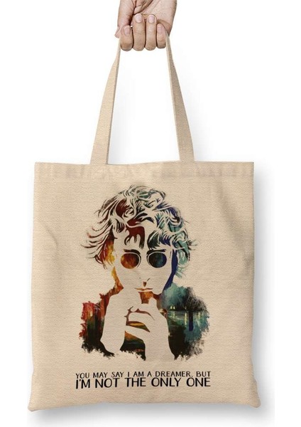 John Lennon Bez Çanta Uzun Saplı