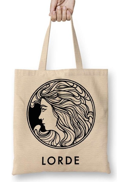 Lorde Pure Heroine Bez Çanta Uzun Saplı
