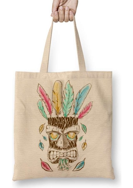 Crash Bandicoot Aku Aku Bez Çanta Uzun Saplı
