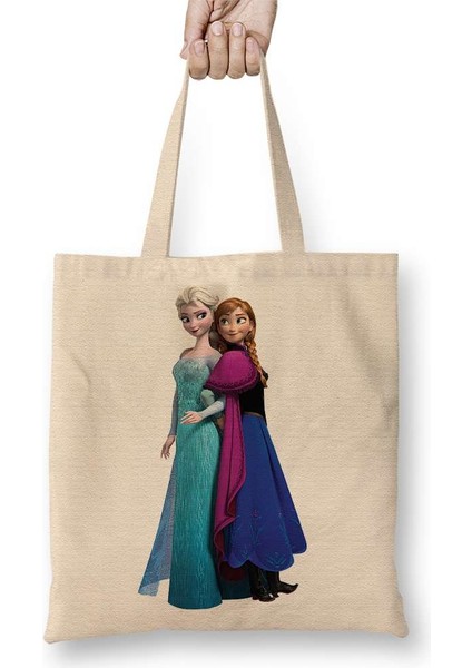 Elsa Kristoff Rapunzel Anna Frozen Bez Çanta Uzun Saplı
