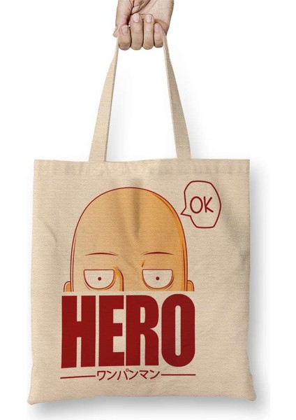 One Punch Man Ok Bez Çanta Uzun Saplı